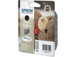 Μελάνι εκτυπωτή Epson T0611 C13T06114020 Black - 8ml - 250Pgs